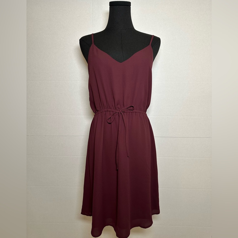 Babaton Chiffon Midi Dress